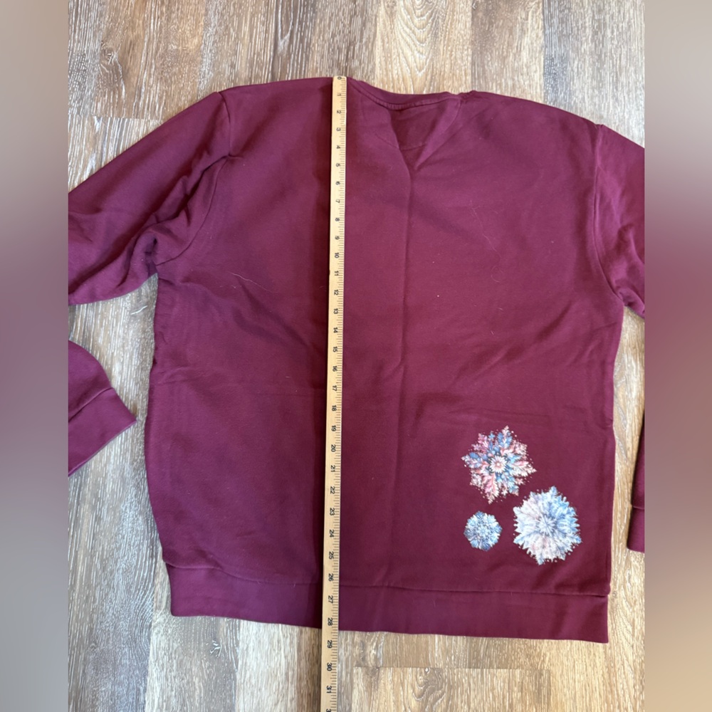 Snowflake Next Level XXL Crewneck‎ Sweatshirt. - Picture 3 of 7